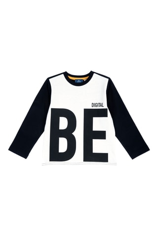 T-shirt - Zwart