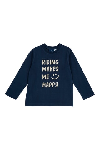 T-shirt - Marineblauw