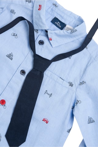 Blouse - Lichtblauw