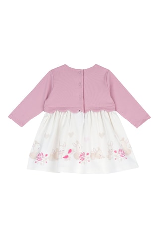 Jurk - Wit en Roze