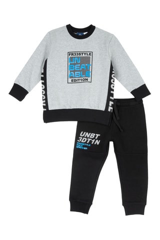 Sweater en Joggingbroek - Grijs en Zwart