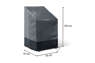 Capa de proteção para cadeiras - 70 x 70 x 120 cm