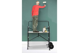 Echafaudage sur roues - 141 x 135 x 80 cm