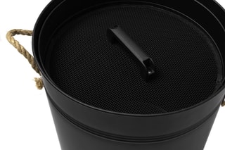 Réservoir à granules et pellets - Noir