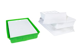 2 kits de germinations  - 39 x 25,5 x 18,5 cm -  2 x 40 godets