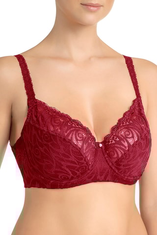 Soutien-gorge Mary-Anna - Bordeaux