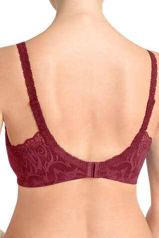 Soutien-gorge Mary-Anna - Bordeaux
