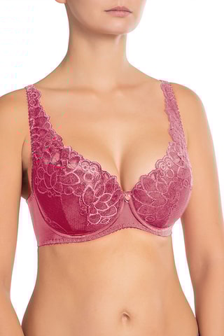 Soutien-gorge ampliforme Catharina - Rouge framboise