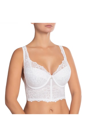 Bralette ampliforme Viktoria - Blanc