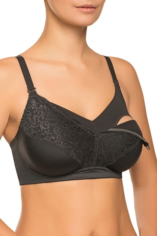 Soutien-gorge d'allaitement Viktoria - Noir