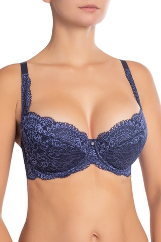 Soutien-gorge push-up Viktoria - Bleu foncé