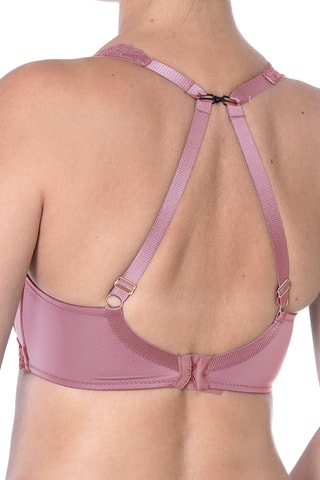 Soutien-gorge ampliforme Cotton Ella - Rose