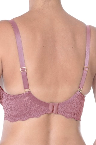 Soutien-gorge push-up Cotton Ella - Rose