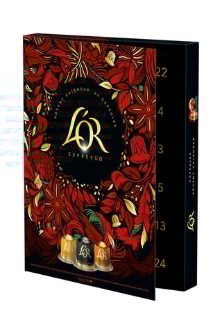 Calendrier de l'avent l'Or Espresso - 24 capsules compatibles Nespresso®*