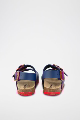 Sandales Rosso - Bleu marine