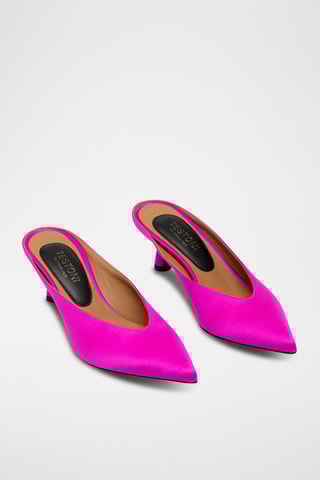 Mules de salto - Rosa