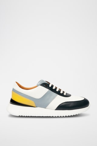 Sneakers de couro - Branco