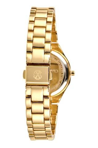 Montre à quartz en alliage - Doré et noir
