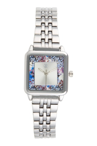 Montre à quartz en alliage - Argenté et bleu
