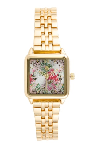 Montre à quartz en alliage - Doré et rose