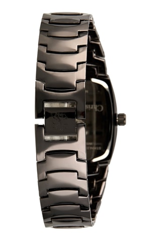 Montre à quartz en alliage - Argenté et noir
