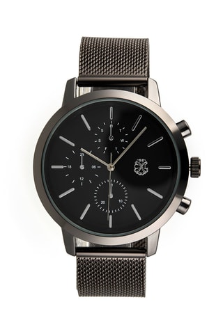 Montre à quartz en alliage - Noir