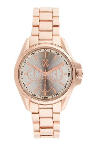 Montre à quartz en alliage - Doré