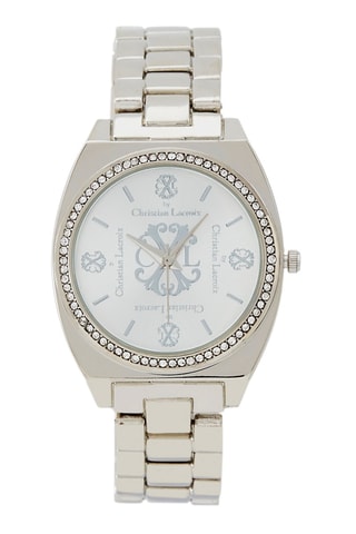 Montre à quartz en acier - Argenté