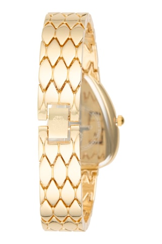 Montre à quartz en alliage - Doré et blanc