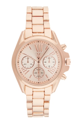 Montre à quartz en alliage - Doré