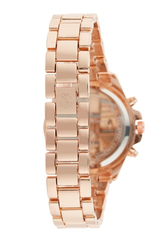 Montre à quartz en alliage - Doré