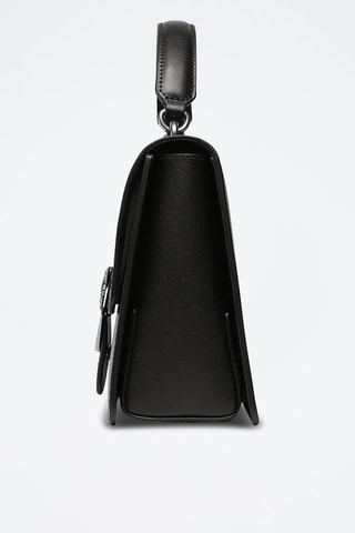 Mala de couro Bag Love One - Preto