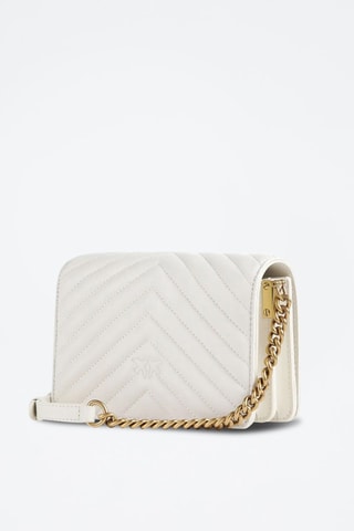 Pochete em couro Branco