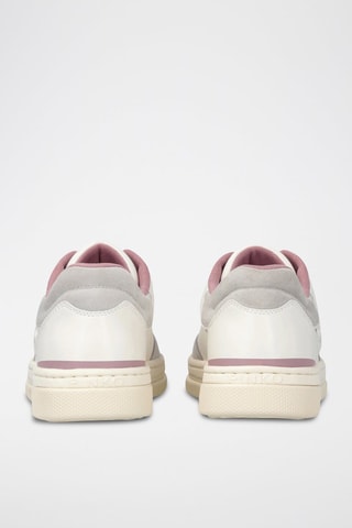 Sapatilhas em couro Mandy 08 - Branco