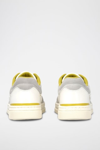Sapatilhas em couro Mandy 08 - Branco