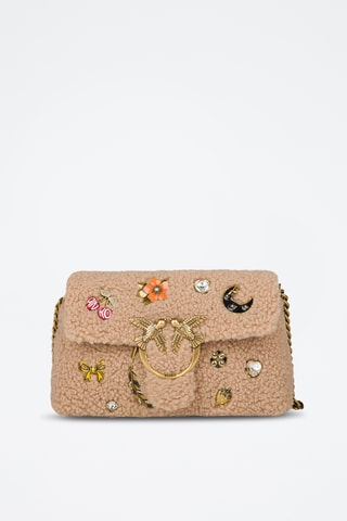 Mala a tiracolo Love Baby Puff - Bege