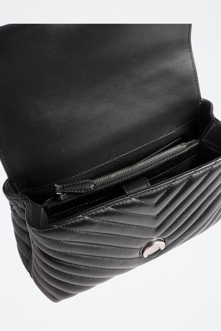 Mala em couro Love Lady - Preto
