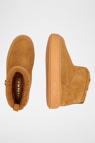 Botins em nobuck Yoko 22 - Castanho