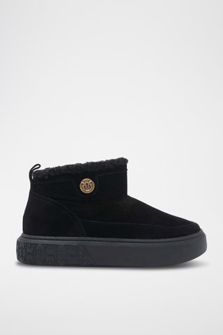 Botins em nobuck Yoko 22 - Preto