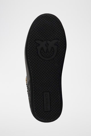 Botins forrados em couro Yoko 22 - Preto