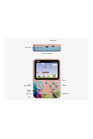 Console Techkidz - StreetArt - 500 jeux