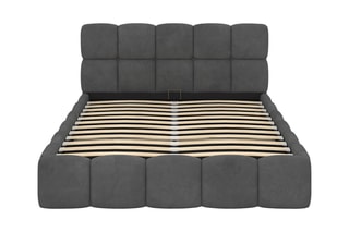 Cama com arrumação e sommier Bubble - Área de deitar 140 x 190 cm