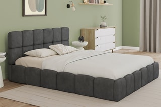 Lit-coffre avec sommier Bubble - Couchage 160 x 200 cm