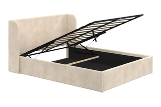 Cama-baú com estrado Lucia - Cama 140 x 190 cm