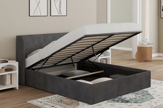 Cama-baú com estrado Lucia - Cama 140 x 190 cm