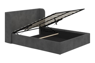 Cama-baú com estrado Lucia - Cama 140 x 190 cm