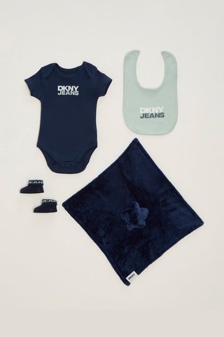 4-delige set: Blauw