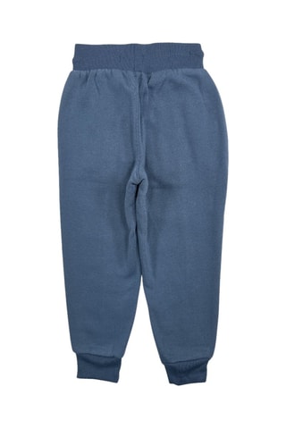 Fleece Joggingbroek - Marineblauw en Rood  