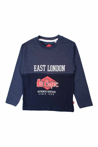T-shirt 
Blauw en Marineblauw  