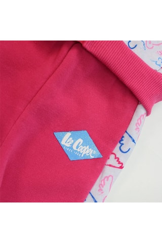 Sweater met Capuchon en Joggingbroek 
Fuchsia en Grijs  